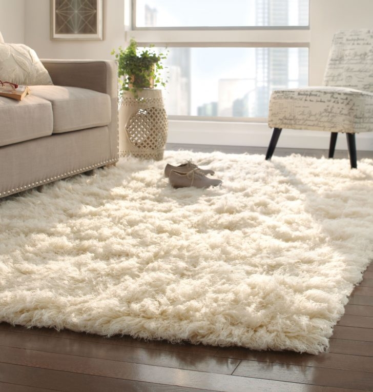 area rugs white plush rug white fuzzy rug white shag rug white within White Fluffy Area Rug decorating - sungjinchoi.com